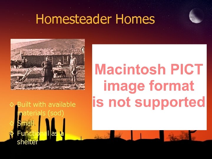 Homesteader Homes ◊ Built with available materials (sod) ◊ Small ◊ Functional as a