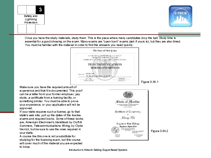 3 Safety and Lightning Protection Once you have the study materials, study them. This