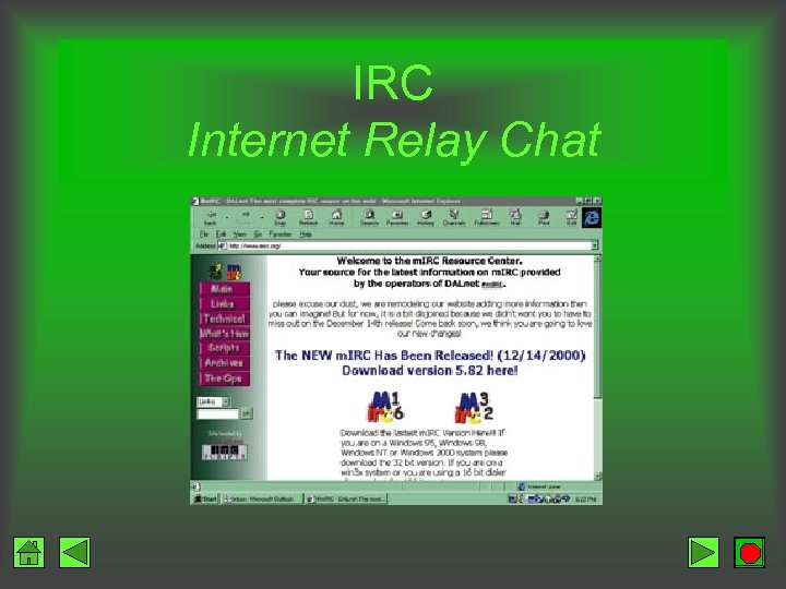 IRC Internet Relay Chat 