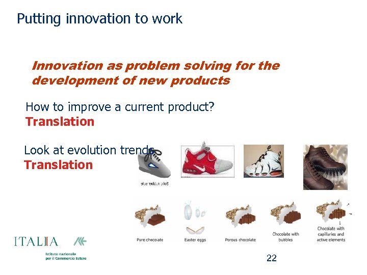 Putting innovation to work Innovation as problem solving for the development of new products