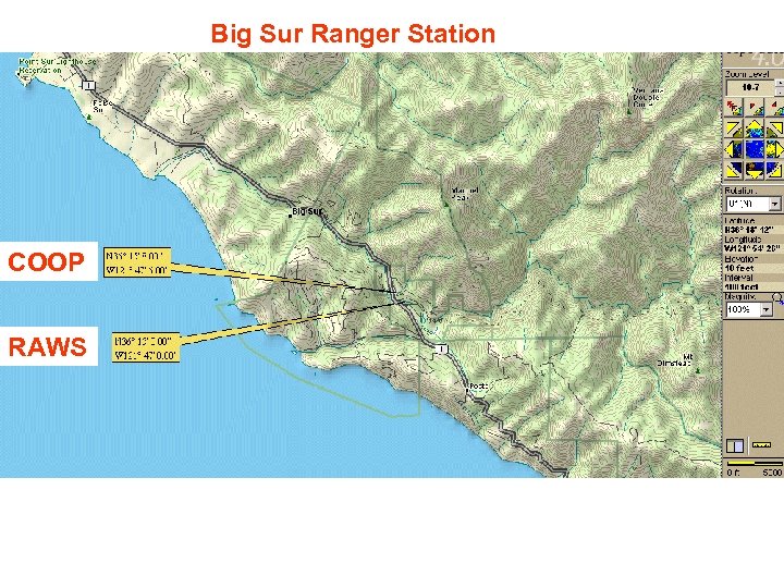 Big Sur Ranger Station COOP RAWS 