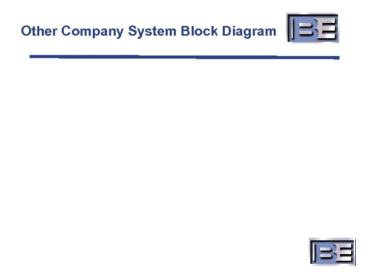Other Company System Block Diagram 