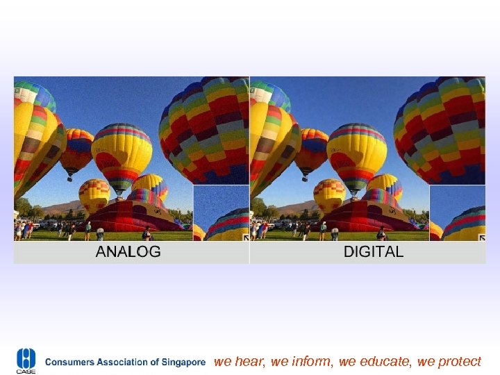 we hear, we inform, we educate, we protect 