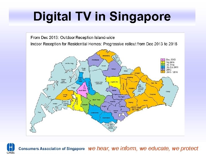 Digital TV in Singapore we hear, we inform, we educate, we protect 
