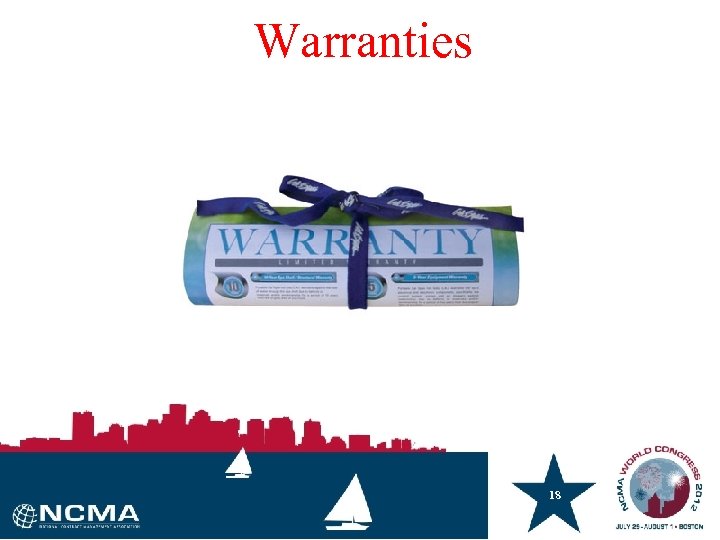 Warranties 18 18 