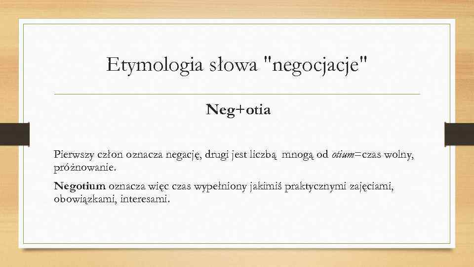 Etymologia słowa 