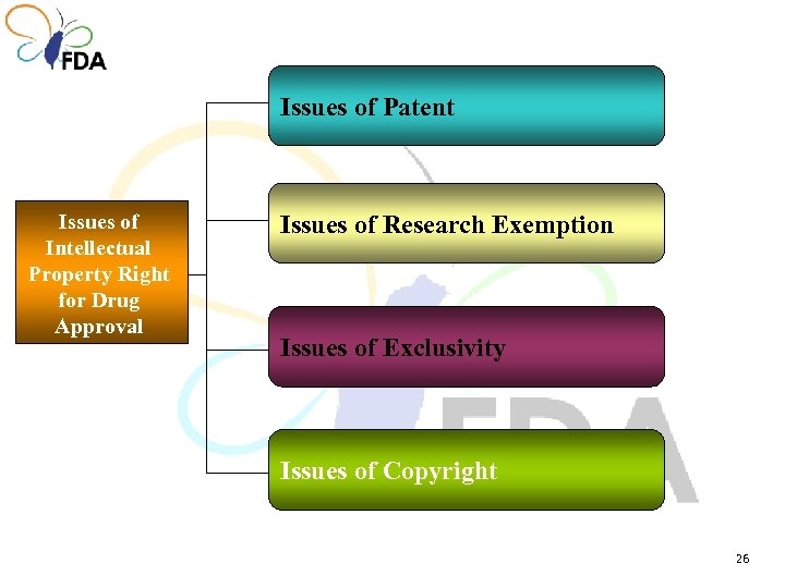 Issues of Patent Issues of Intellectual Property Right for Drug Approval Issues of Research