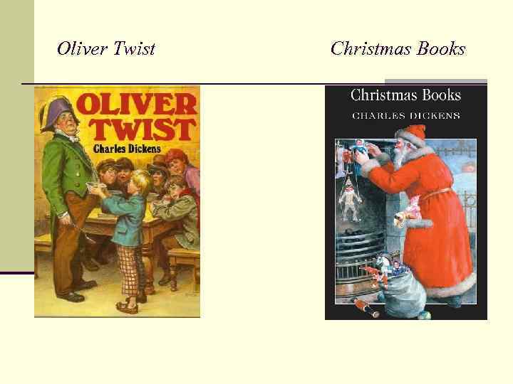 Oliver Twist Christmas Books 