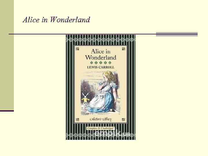 Alice in Wonderland 