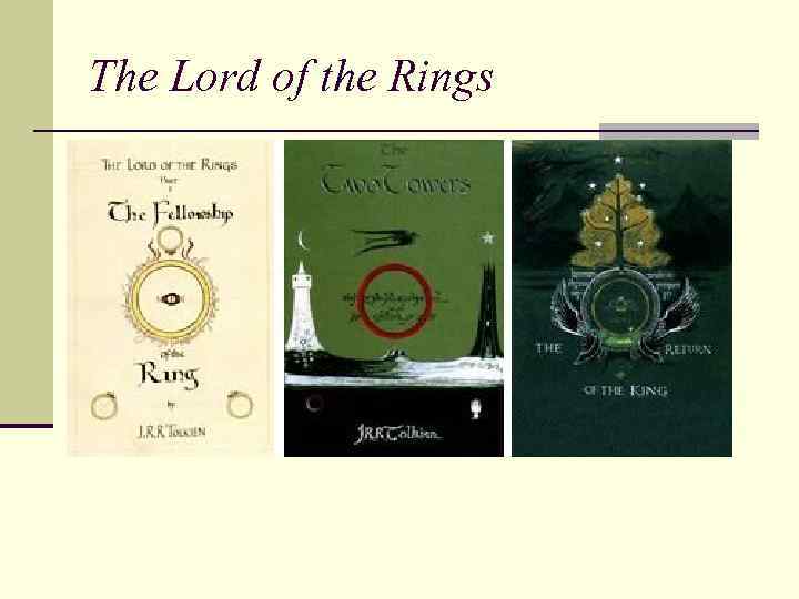 The Lord of the Rings 