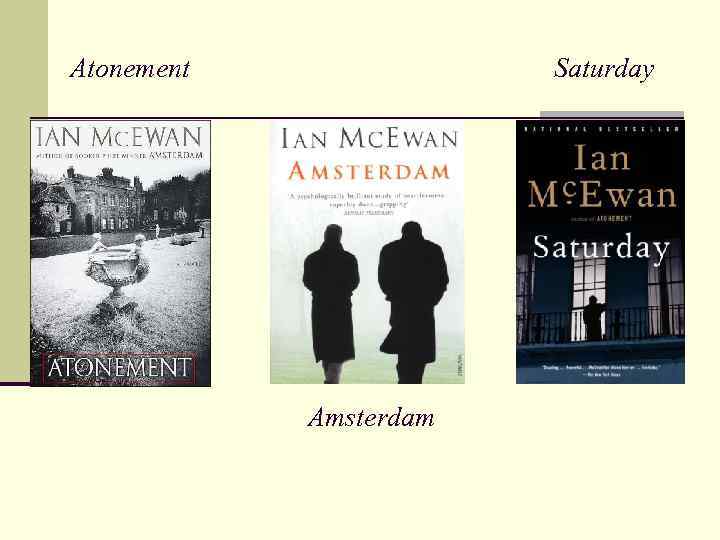 Atonement Saturday Amsterdam 