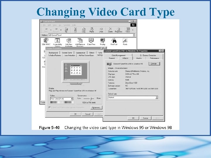 Changing Video Card Type 