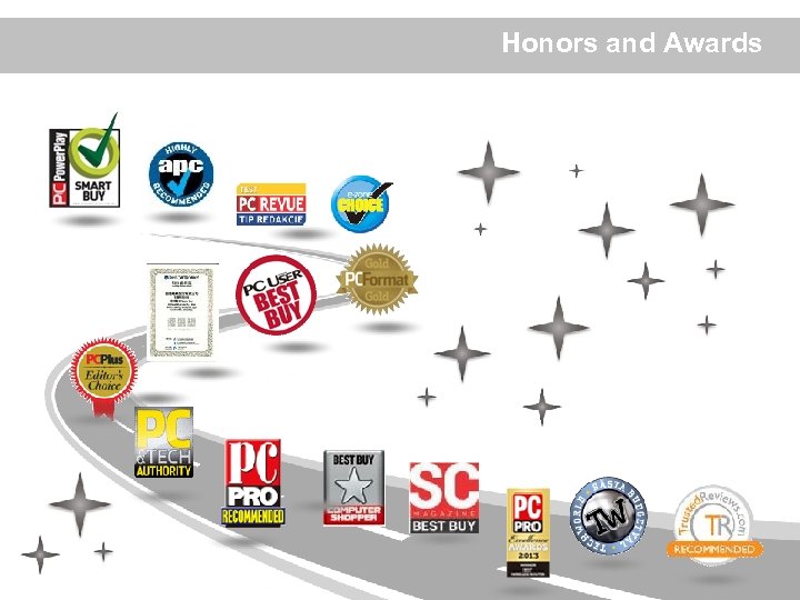 Honors and Awards ? 12 ? 2012 Billion Electric Co. , Ltd. 