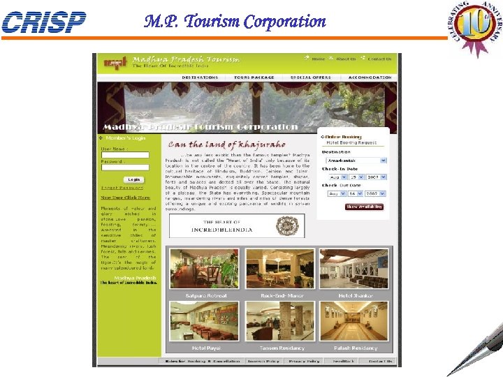 M. P. Tourism Corporation 