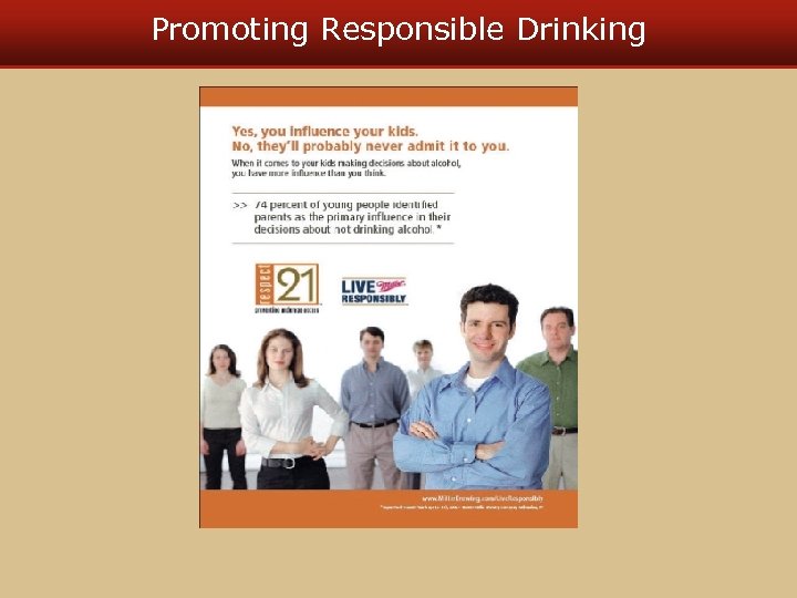Promoting Responsible Drinking 