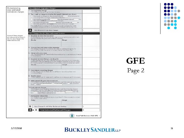 GFE Page 2 3/17/2018 15 