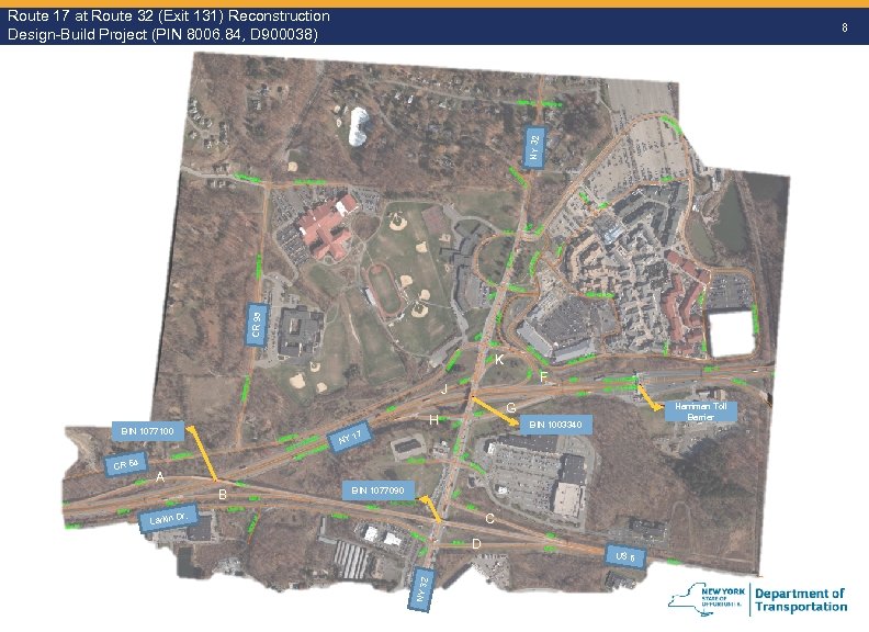 Route 17 at Route 32 (Exit 131) Reconstruction Route Design-Build Project (PIN 8006. 84,