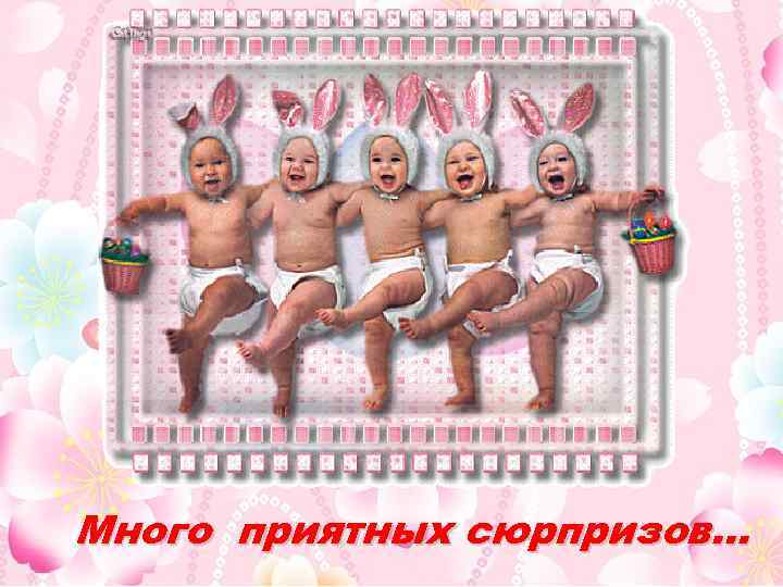 Много приятных сюрпризов… 