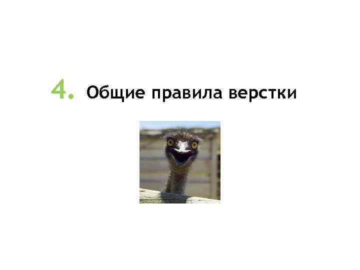 4. Общие правила верстки 