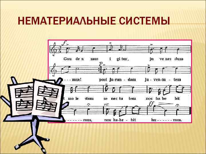 НЕМАТЕРИАЛЬНЫЕ СИСТЕМЫ 