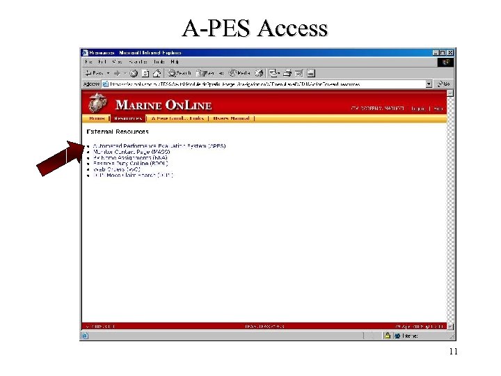 A-PES Access 11 