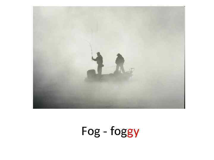 Fog - foggy 