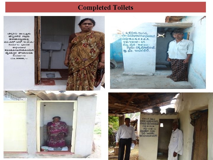 Completed Toilets 