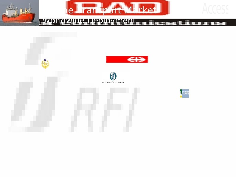 Marine Transport Market Worldwide Deployment Power Industry Slide 33 