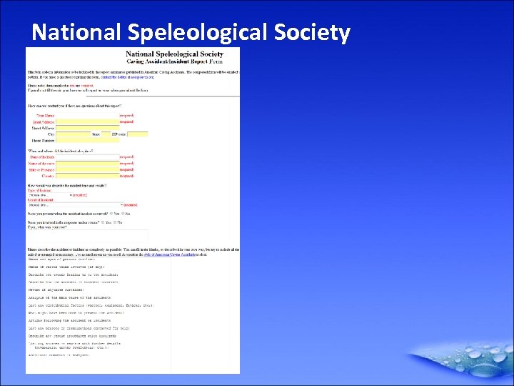 National Speleological Society 
