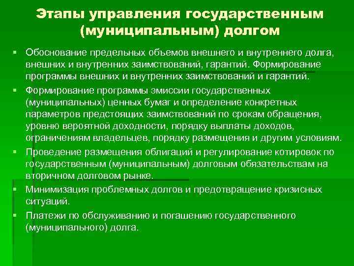 Использования государственного и муниципального