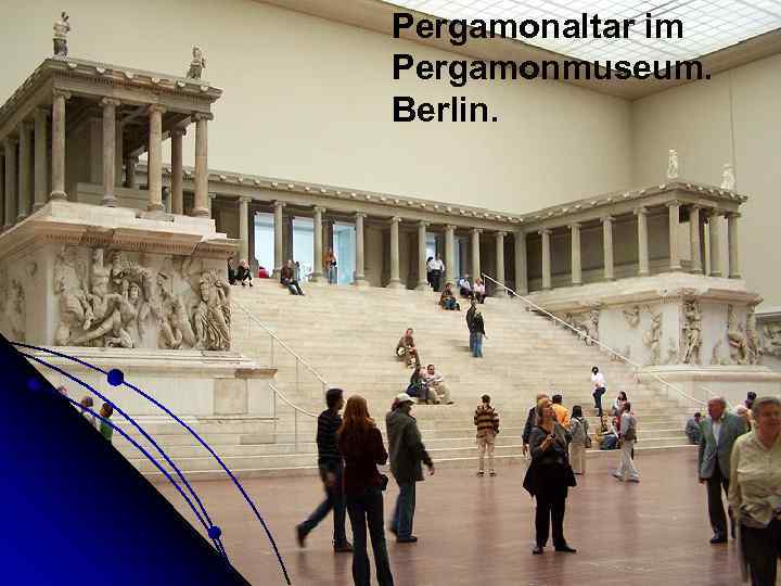 Pergamonaltar im Pergamonmuseum. Berlin. 