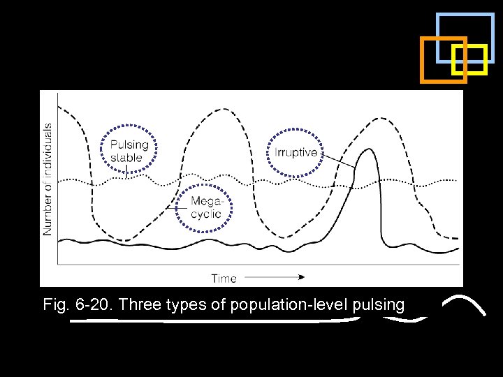 Fig. 6 -20. Three types of population-level pulsing 