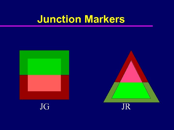 Junction Markers JG JR 