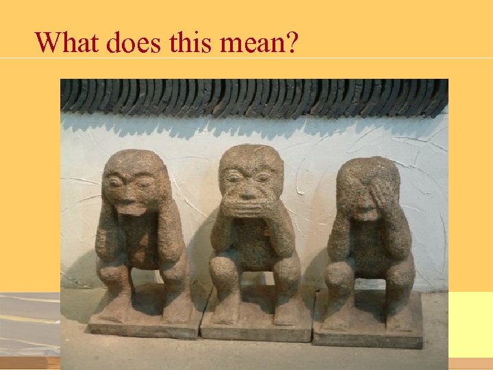 What does this mean? 