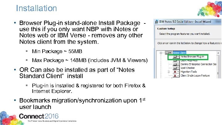 Installation • Browser Plug-in stand-alone Install Package - use this if you only want