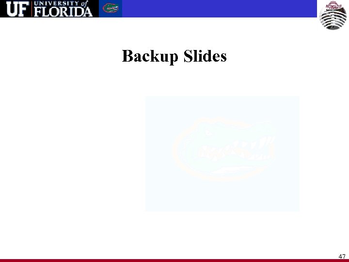 Backup Slides 47 