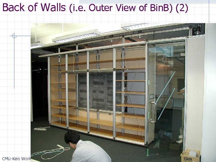 Back of Walls (i. e. Outer View of Bin. B) (2) CMU-Keio Workshop on