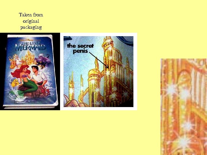 Taken from original packaging 