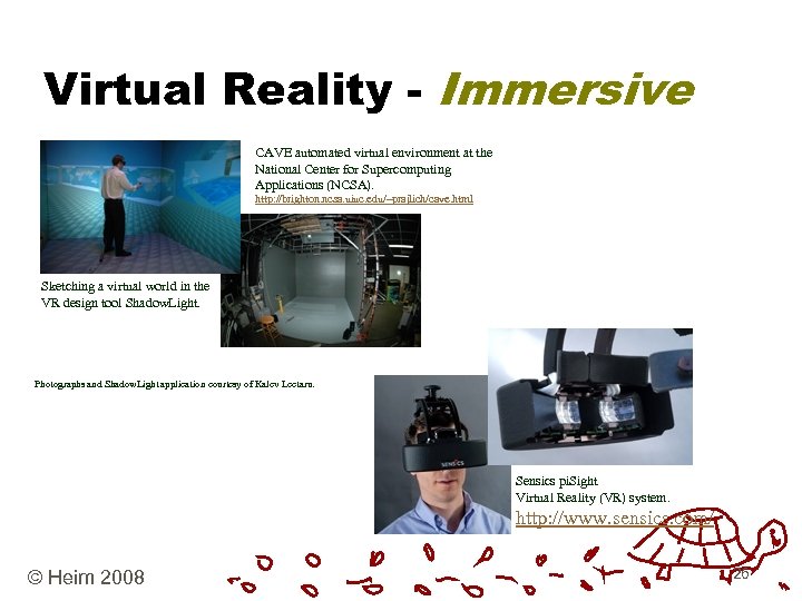 Virtual Reality - Immersive CAVE automated virtual environment at the National Center for Supercomputing