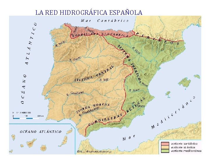  LA RED HIDROGRÁFICA ESPAÑOLA 