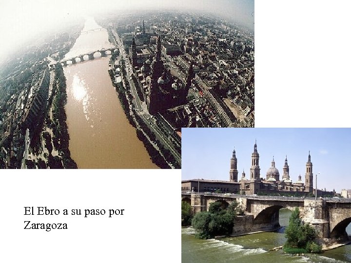 El Ebro a su paso por Zaragoza 