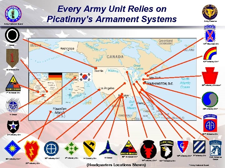 Every Army Unit Relies on Picatinny’s Armament Systems Army National Guard Army Reserve 10