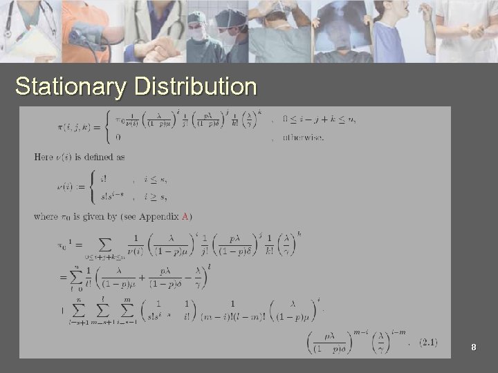 Stationary Distribution 8 