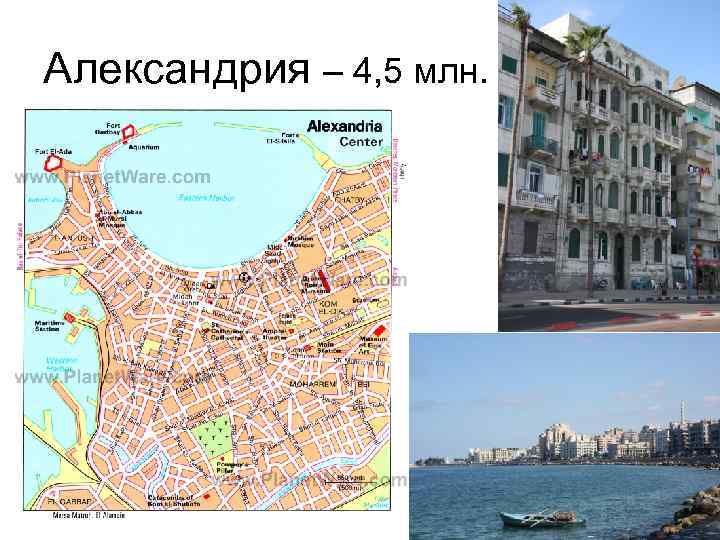 Александрия – 4, 5 млн. 