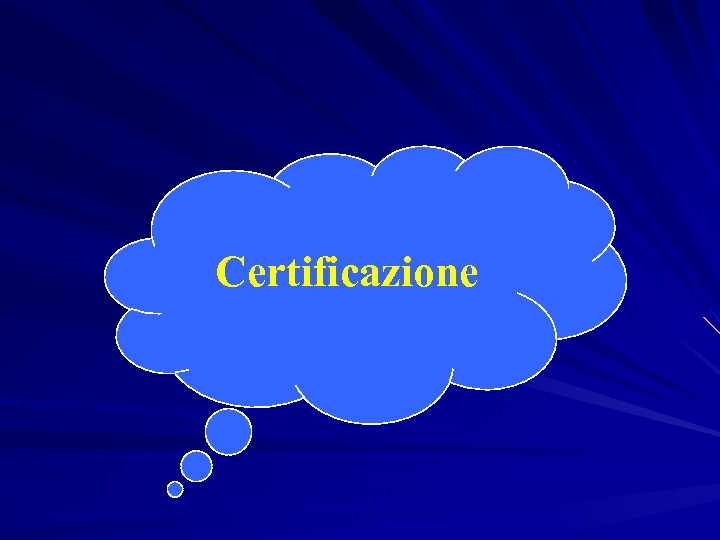 Certificazione 