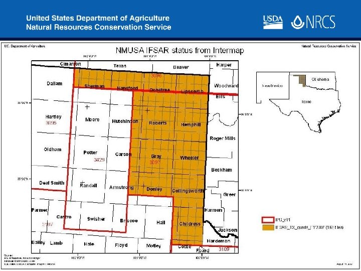 Texas (166 tiles): - Currently under review at NCGC 