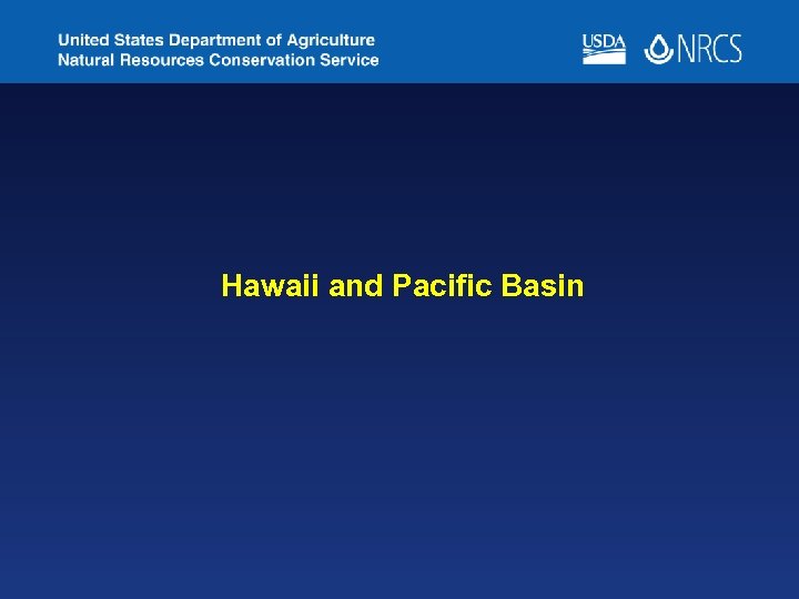 Hawaii and Pacific Basin 