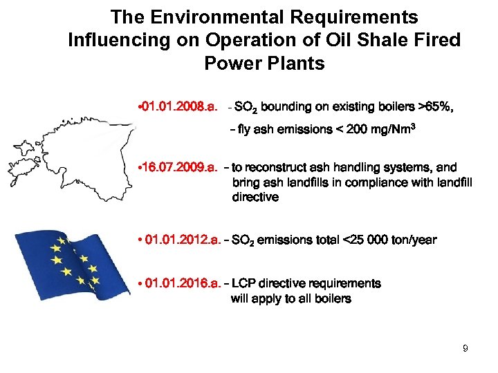The Environmental Requirements Influencing on Operation of Oil Shale Fired Power Plants • 01.