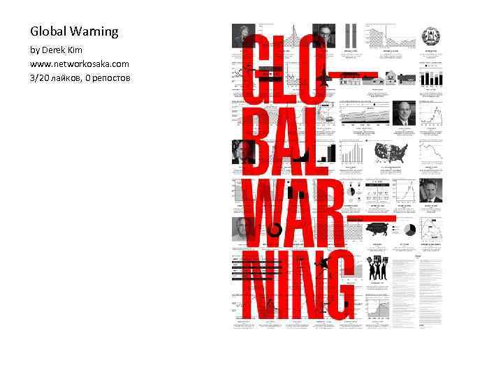 Global Warning by Derek Kim www. networkosaka. com 3/20 лайков, 0 репостов 