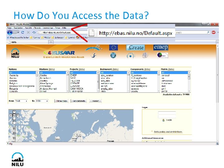 How Do You Access the Data? 